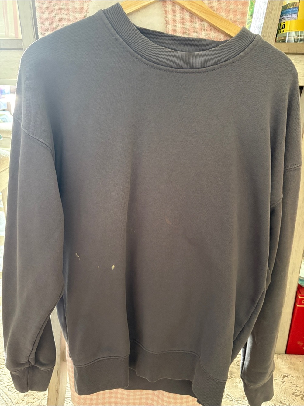 H&M Men's Crewneck Sweater - Charcoal Gray